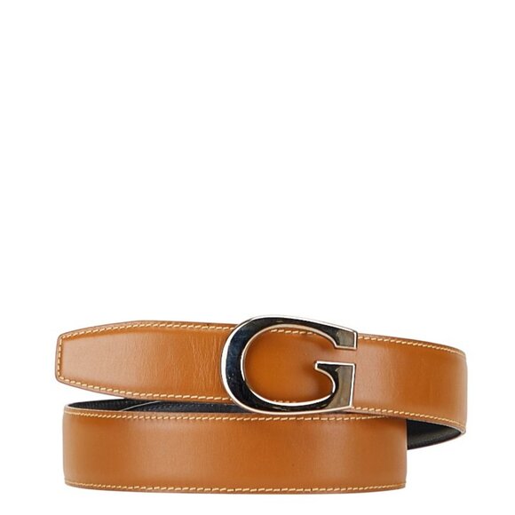 Gucci belt, size: 75 30 036 1406 0956, brown leather, women's, GUCCI